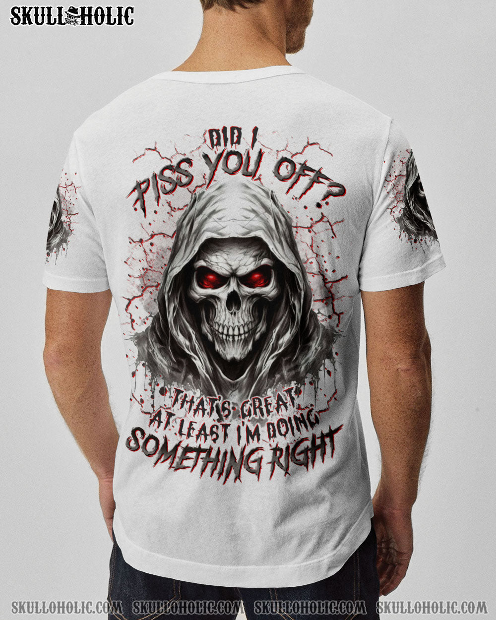 BLISSCORNERS DID I PISS YOU OFF SKULL REAPER ALL OVER PRINT