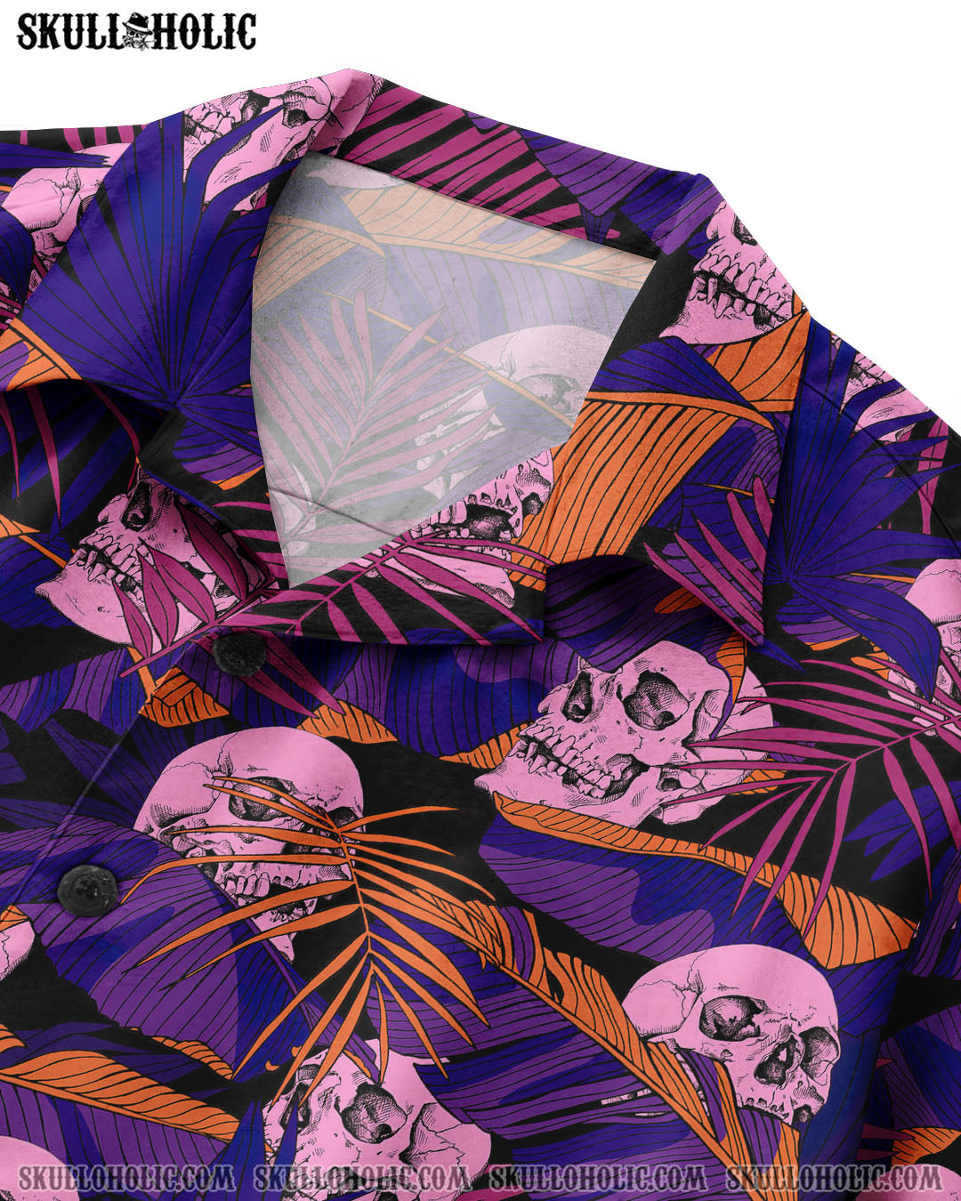 BLISSCORNERS SKULL TROPICAL HAWAIIAN SHIRT