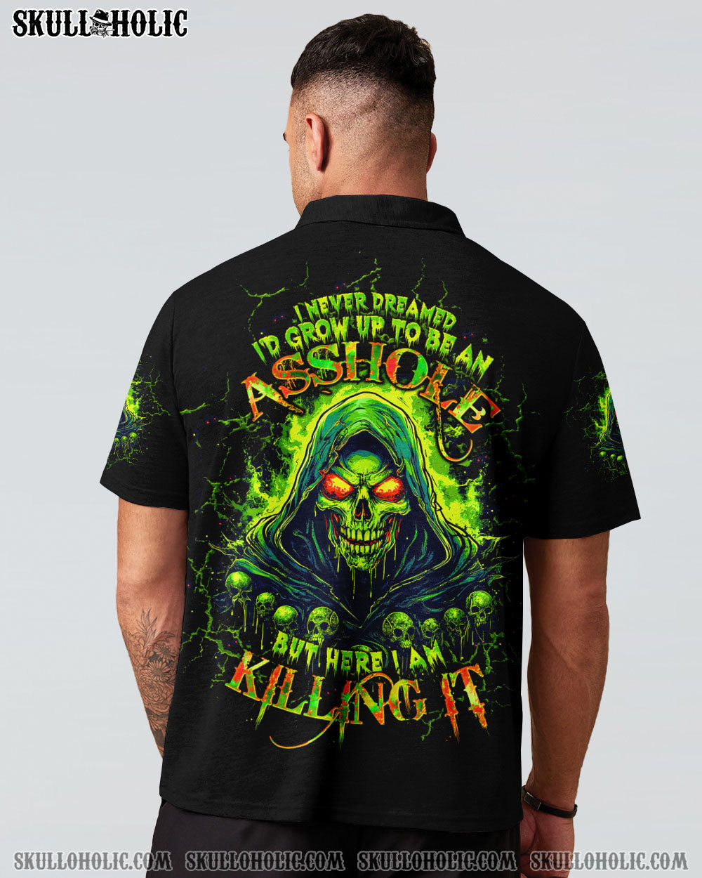 BLISSCORNERS I NEVER DREAMED REAPER SKULL ALL OVER PRINT