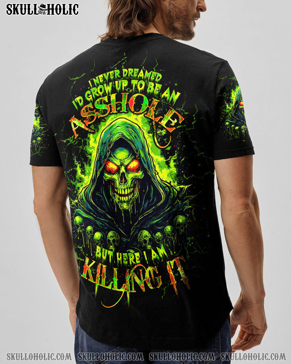 BLISSCORNERS I NEVER DREAMED REAPER SKULL ALL OVER PRINT