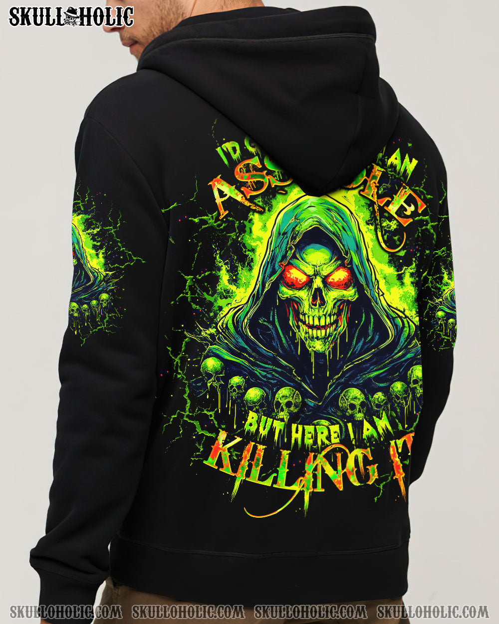 BLISSCORNERS I NEVER DREAMED REAPER SKULL ALL OVER PRINT
