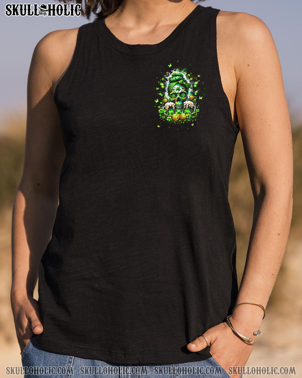 BLISSCORNERS I'M NOT ANTI-SOCIAL MAD MESSY BUN SUNFLOWER ALL OVER PRINT