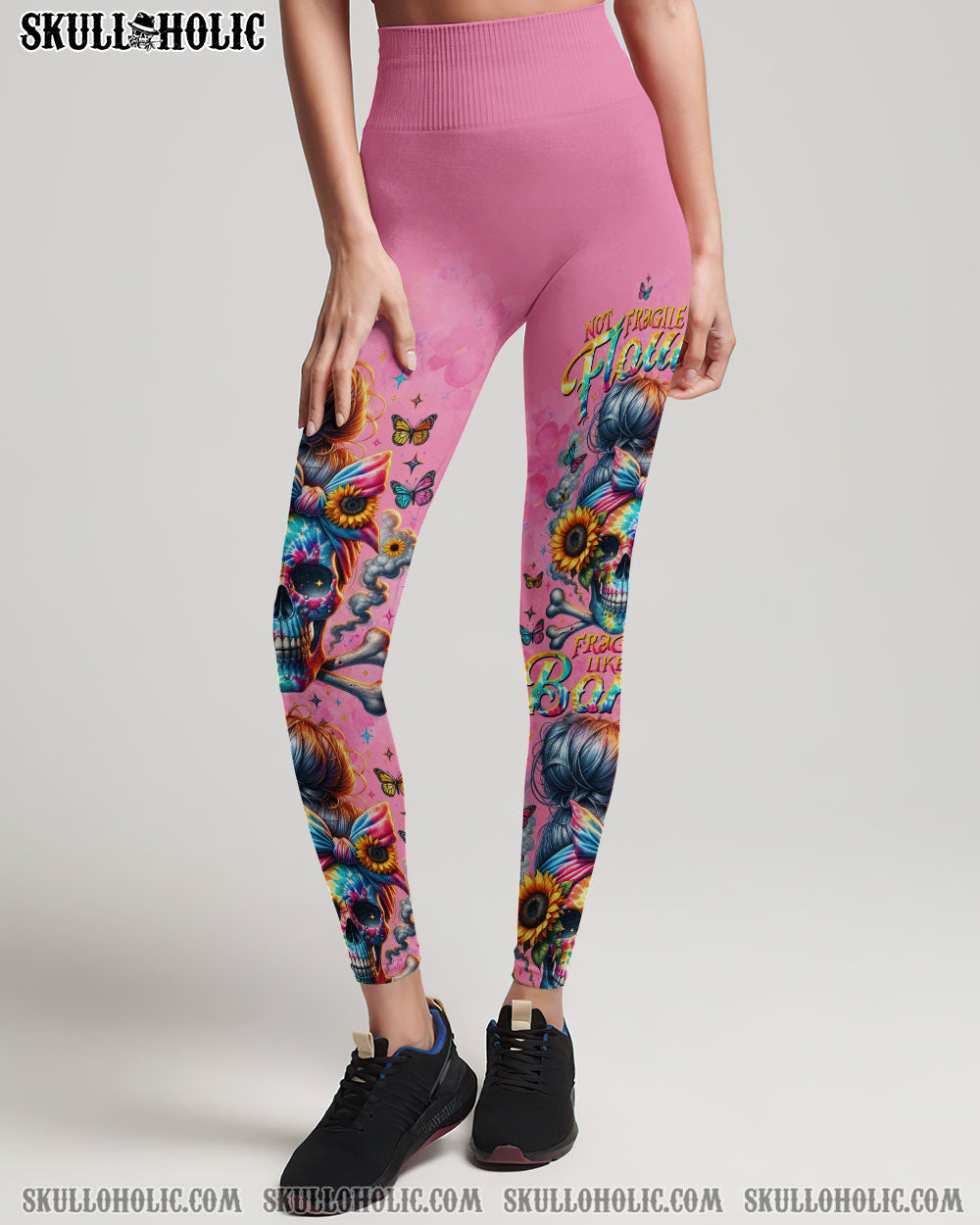 BLISSCORNERS DON'T TRY TO FIGURE ME OUT MESSY BUN ALL OVER PRINT