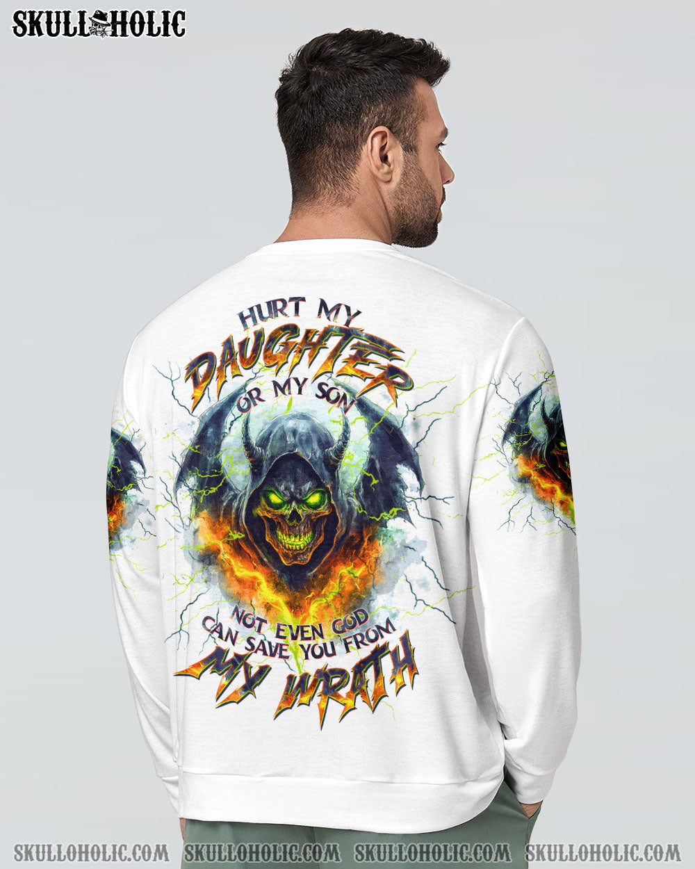 BLISSCORNERS HURT MY DAUGHTER OR MY SON ALL OVER PRINT