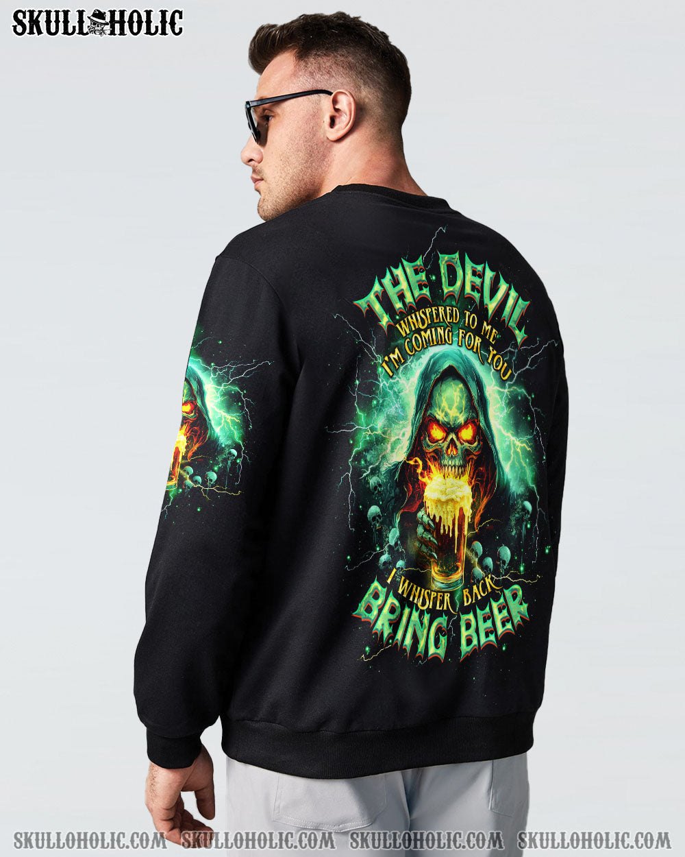 BLISSCORNERS BRING BEER SKULL ALL OVER PRINT