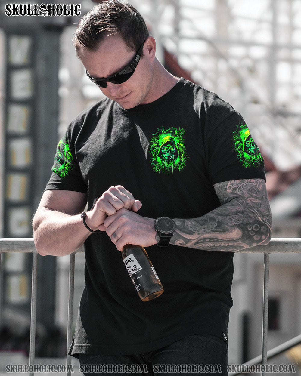 BLISSCORNERS BE CAREFUL WHEN I'M SILENT REAPER ALL OVER PRINT