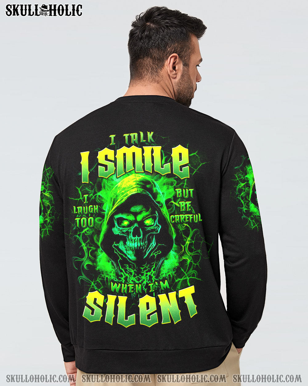 BLISSCORNERS BE CAREFUL WHEN I'M SILENT REAPER ALL OVER PRINT