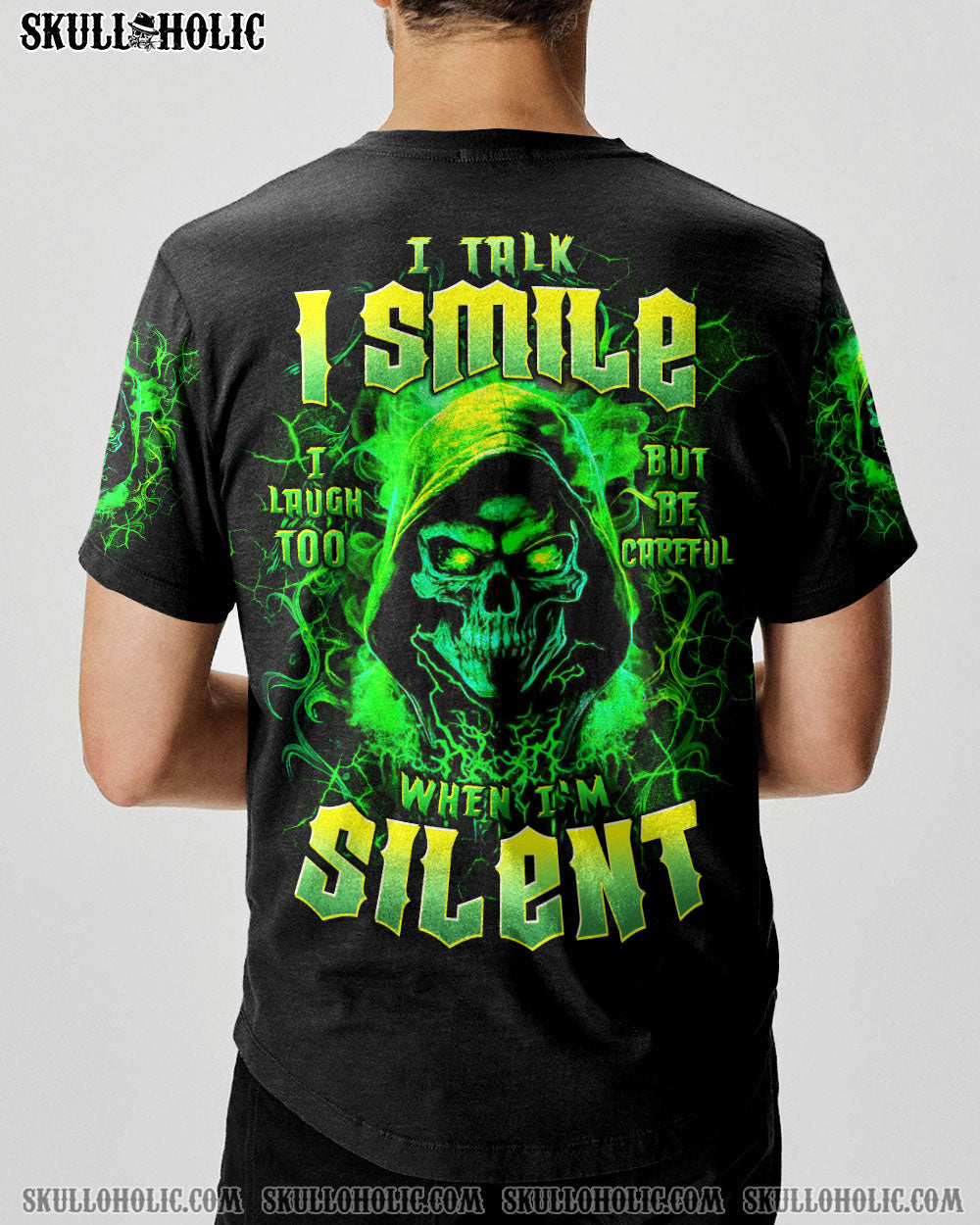 BLISSCORNERS BE CAREFUL WHEN I'M SILENT REAPER ALL OVER PRINT