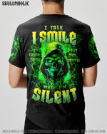 BLISSCORNERS BE CAREFUL WHEN I'M SILENT REAPER ALL OVER PRINT