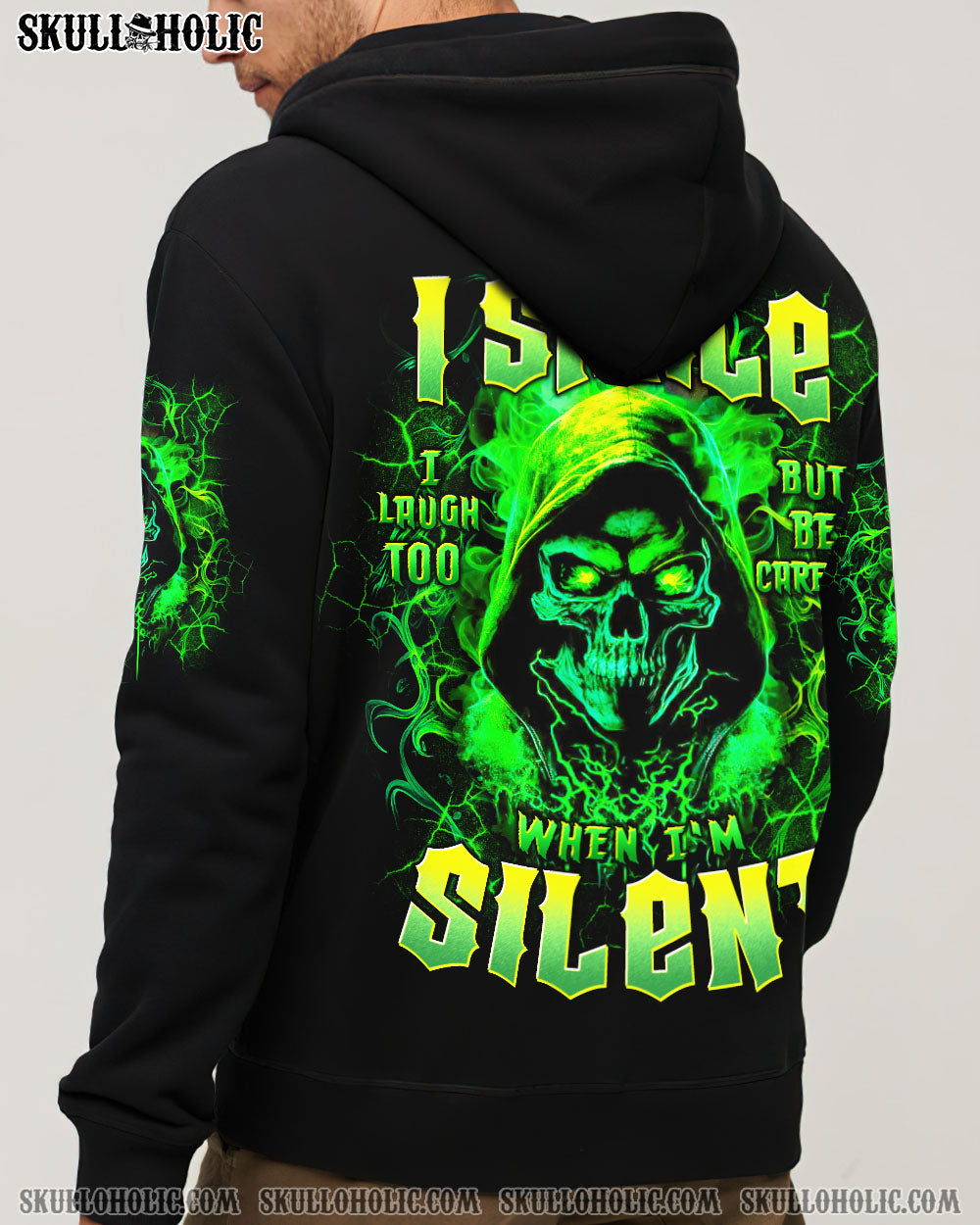 BLISSCORNERS BE CAREFUL WHEN I'M SILENT REAPER ALL OVER PRINT