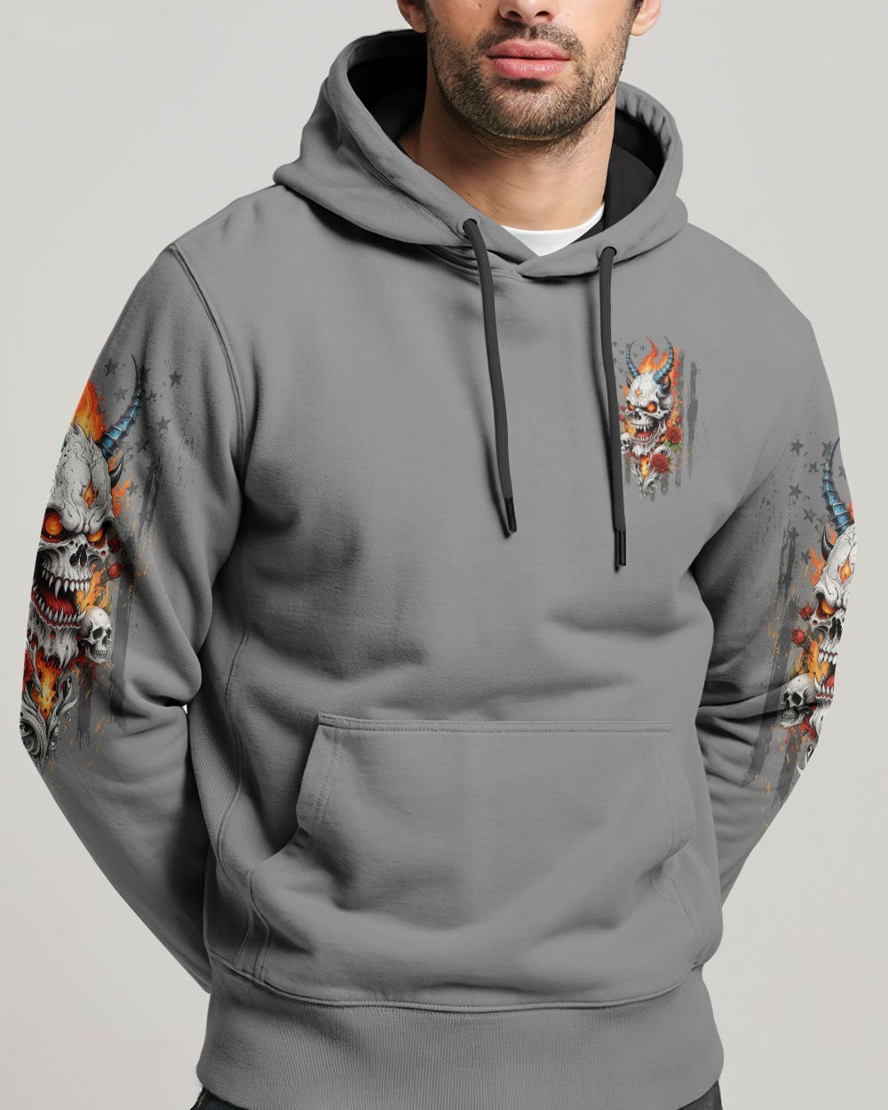 BLISSCORNERS I'M NEVER ALONE SKULL ALL OVER PRINT