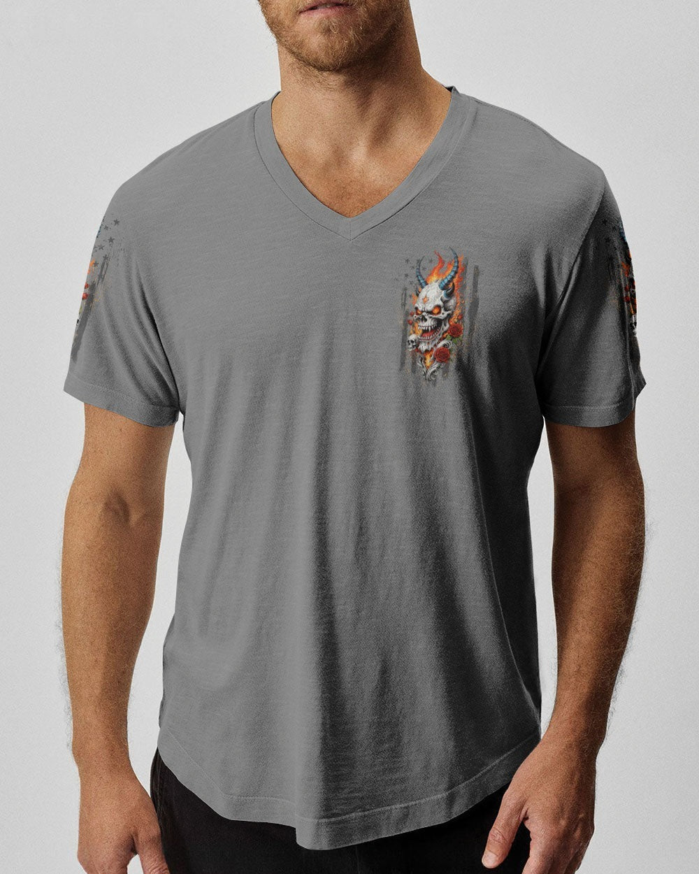 BLISSCORNERS I'M NEVER ALONE SKULL ALL OVER PRINT