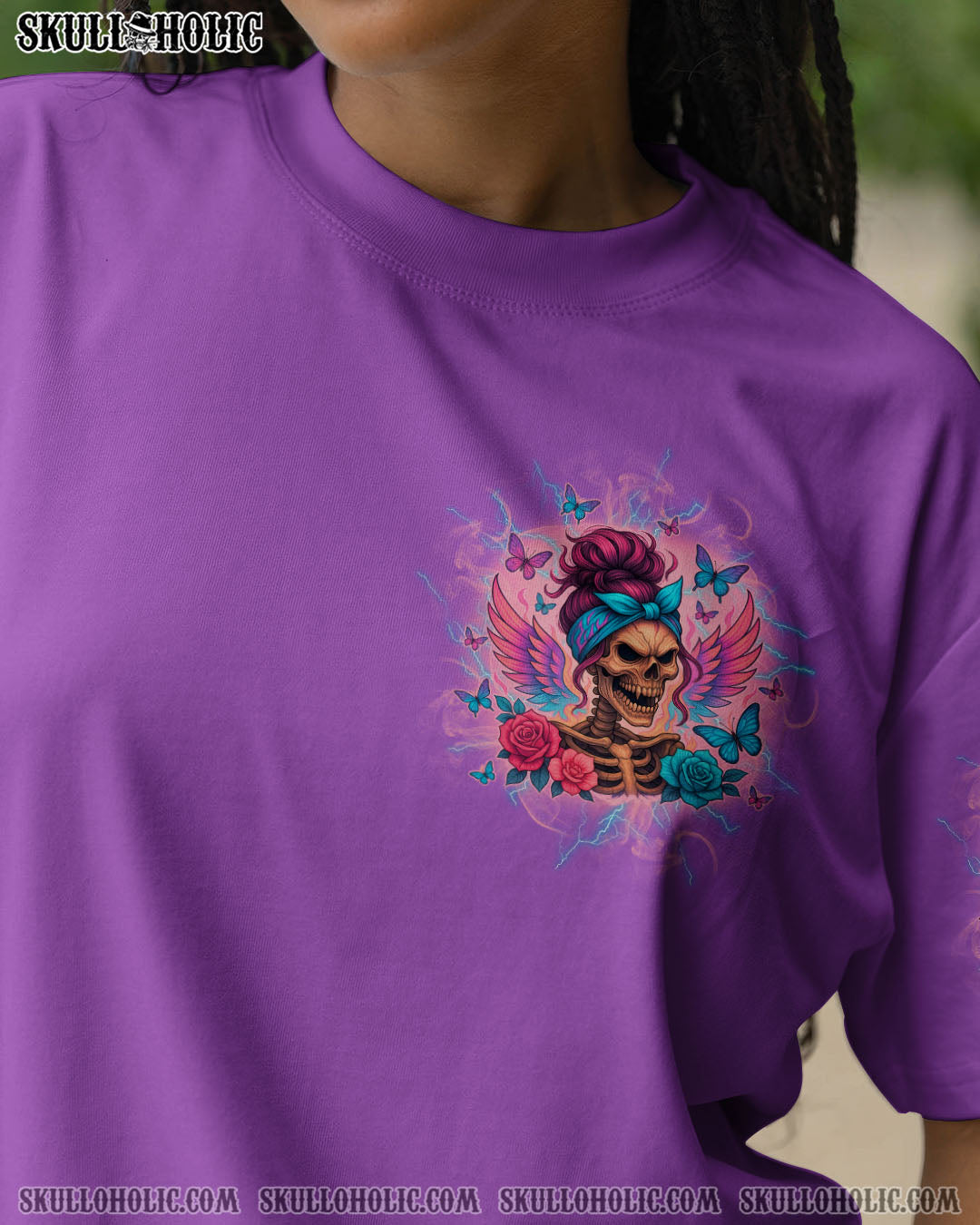 BLISSCORNERS I AM THE STORM SKELETON WINGS ALL OVER PRINT