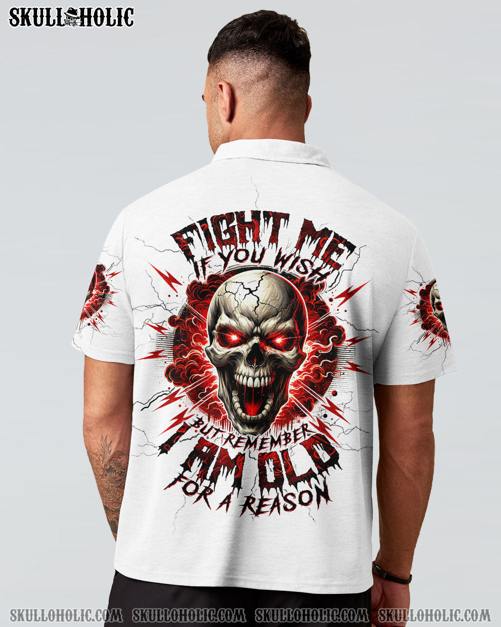 BLISSCORNERS FIGHT ME IF YOU WISH MADLY SKULL ALL OVER PRINT