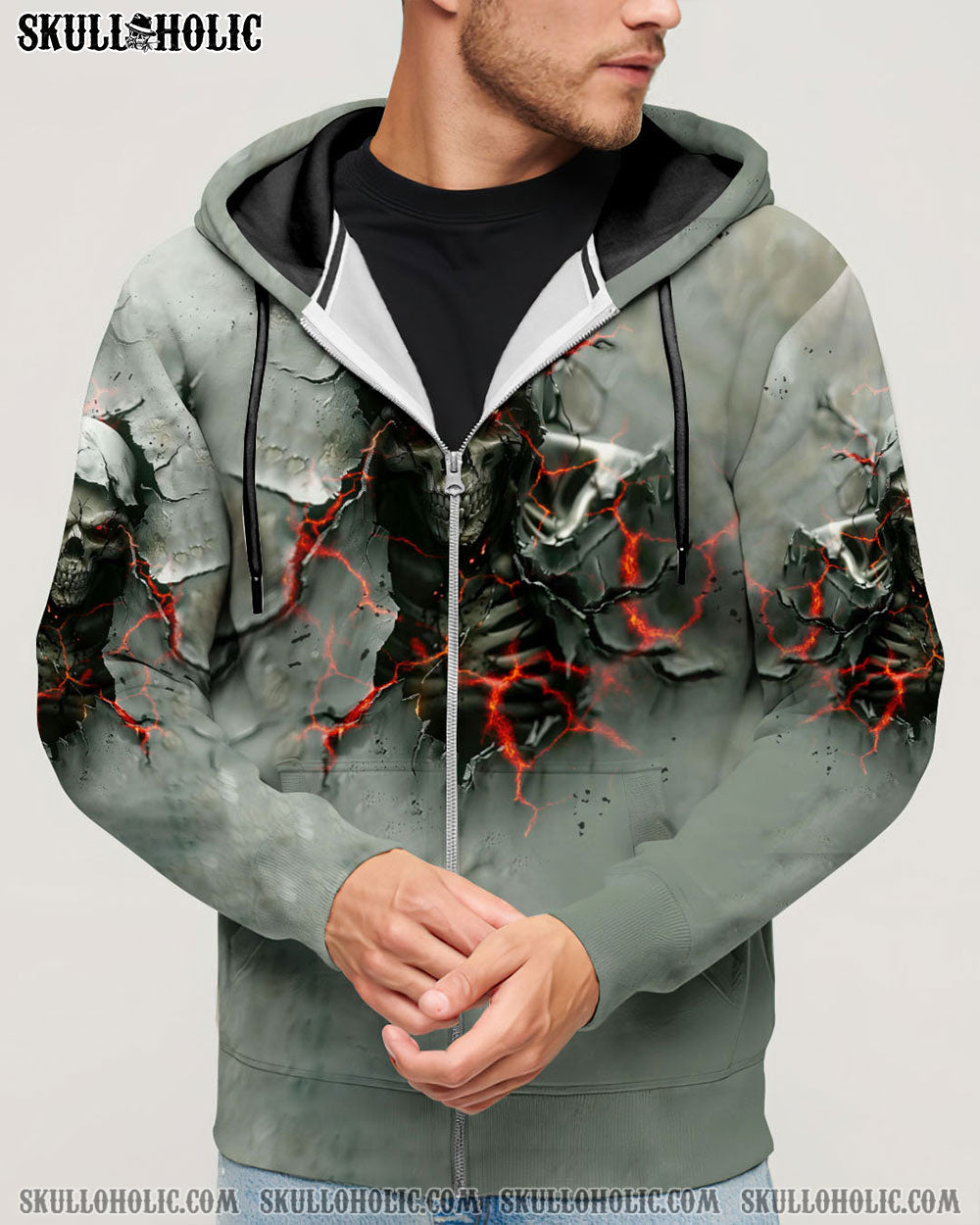 BLISSCORNERS I'M NEVER ALONE MY DEMONS ARE WITH ME 24/7 ALL OVER PRINT