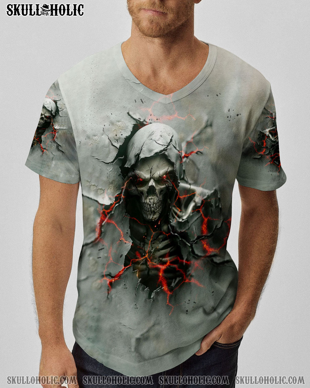 BLISSCORNERS I'M NEVER ALONE MY DEMONS ARE WITH ME 24/7 ALL OVER PRINT