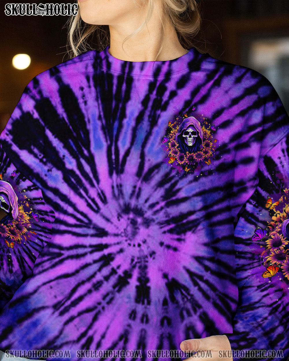 BLISSCORNERS THE GOOD GIRL IN ME REAPER SUNFLOWER ALL OVER PRINT