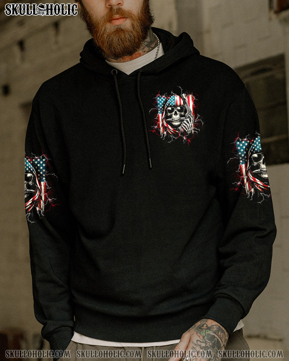 BLISSCORNERS WHEN YOU COME FOR MY G REAPER SKULL ALL OVER PRINT -  TLTW1505251