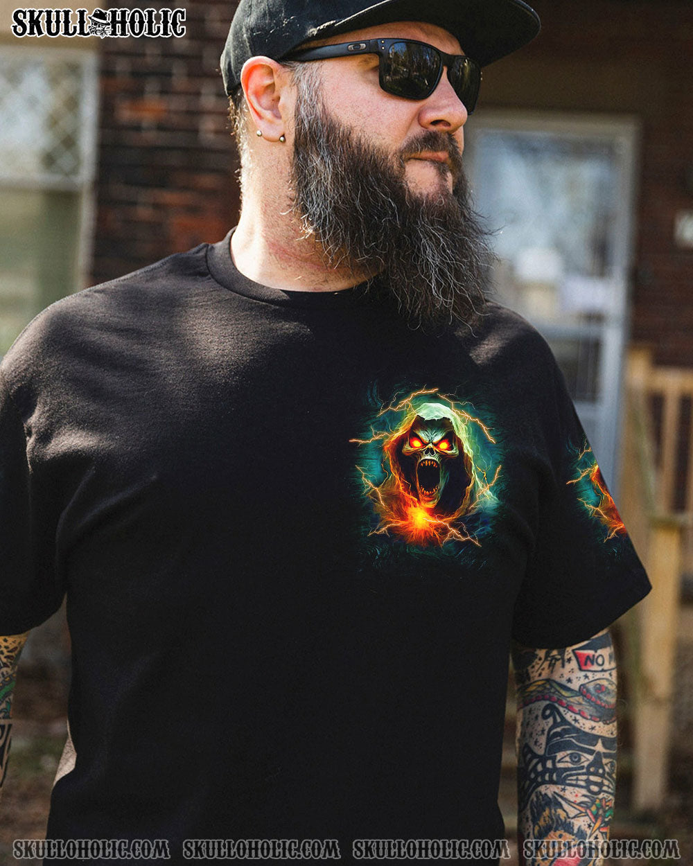 BLISSCORNERS JUDGE ME WHEN SKULL REAPER ALL OVER PRINT