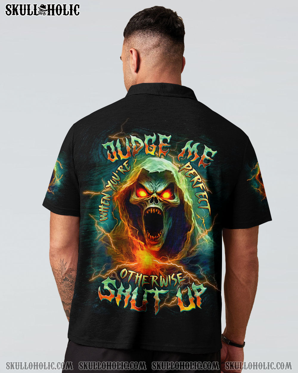 BLISSCORNERS JUDGE ME WHEN SKULL REAPER ALL OVER PRINT