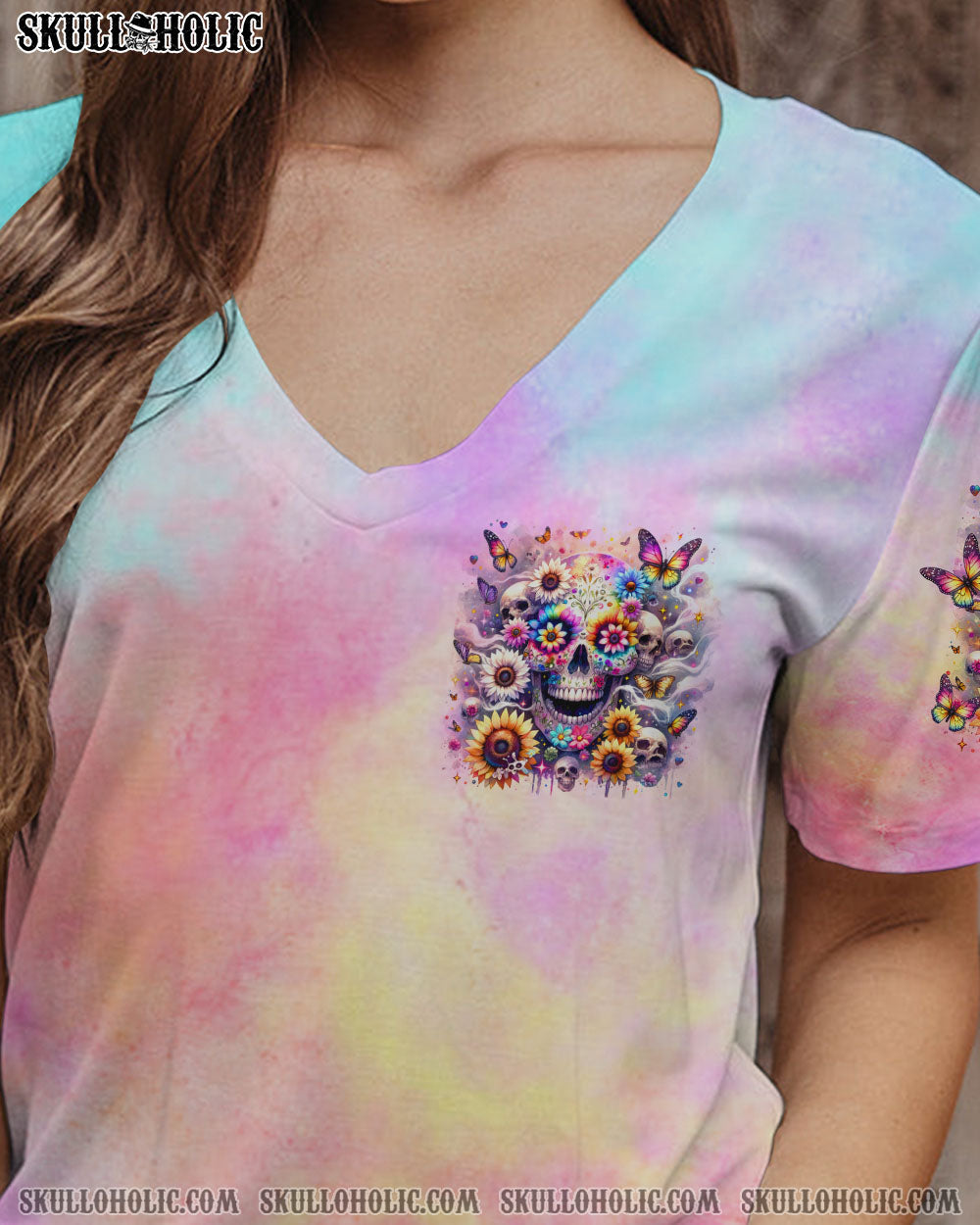 BLISSCORNERS SHE IS SUNSHINE SKULL ALL OVER PRINT