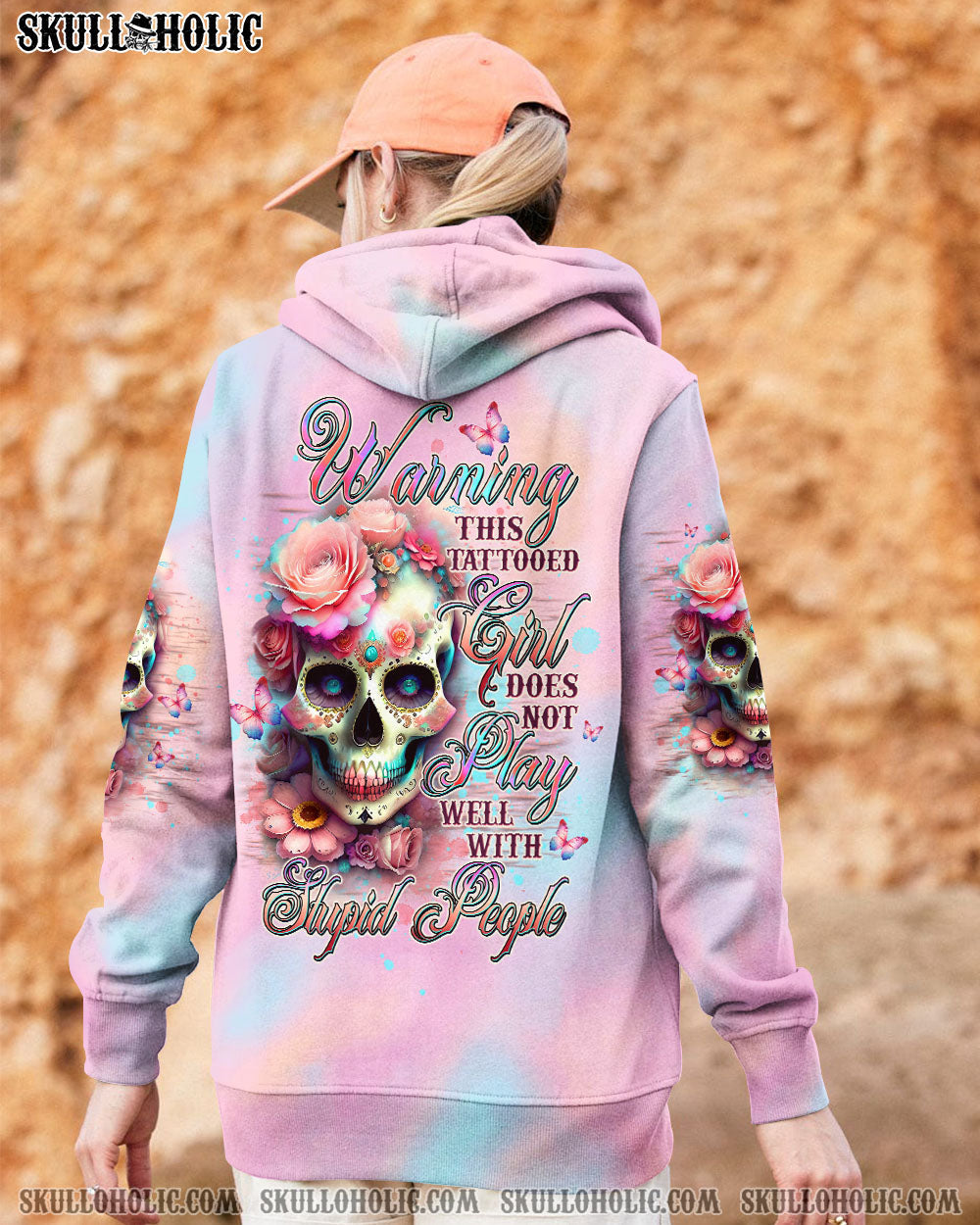 BLISSCORNERS WARNING THIS TATTOOED GIRL ALL OVER PRINT