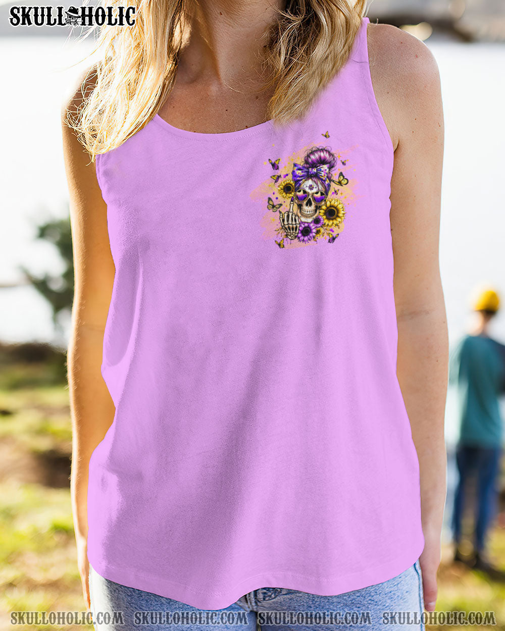 BLISSCORNERS THE GOOD GIRL IN ME MESSY BUN ROSE ALL OVER PRINT