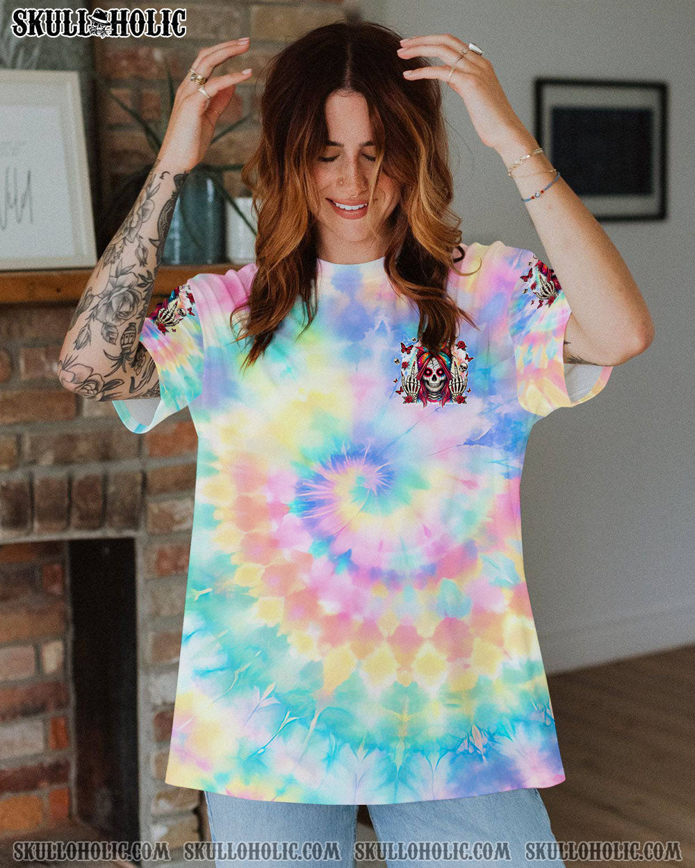 BLISSCORNERS TO THAT B WITH MY NAME IN HER MOUTH MESSY BUN ALL OVER PRINT