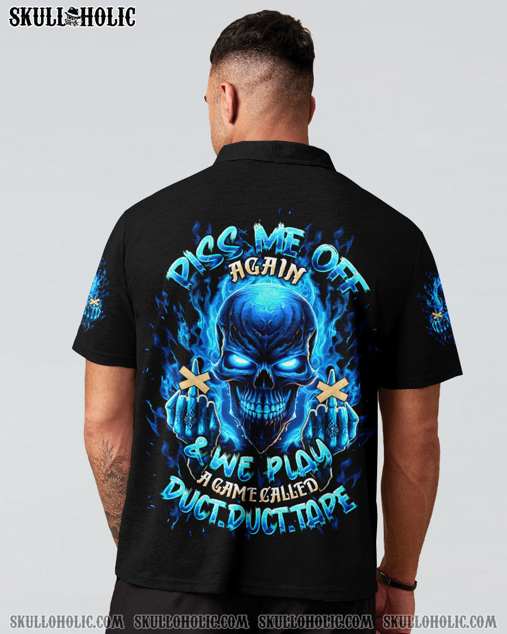 BLISSCORNERS PISS ME OFF AGAIN MADLY SKULL ALL OVER PRINT