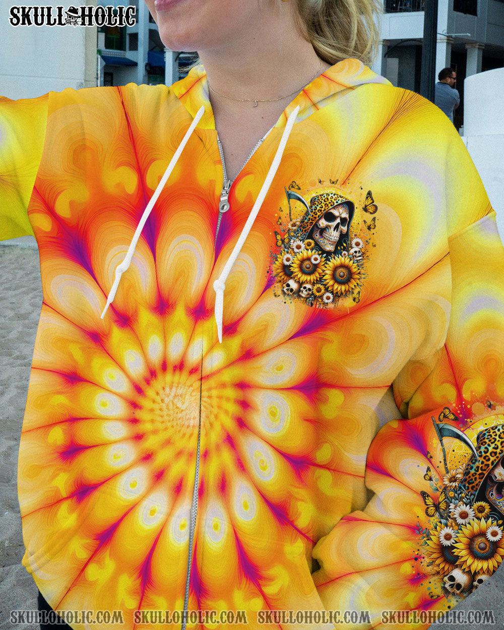 BLISSCORNERS SHE IS SUNSHINE LEOPARD REAPER ALL OVER PRINT