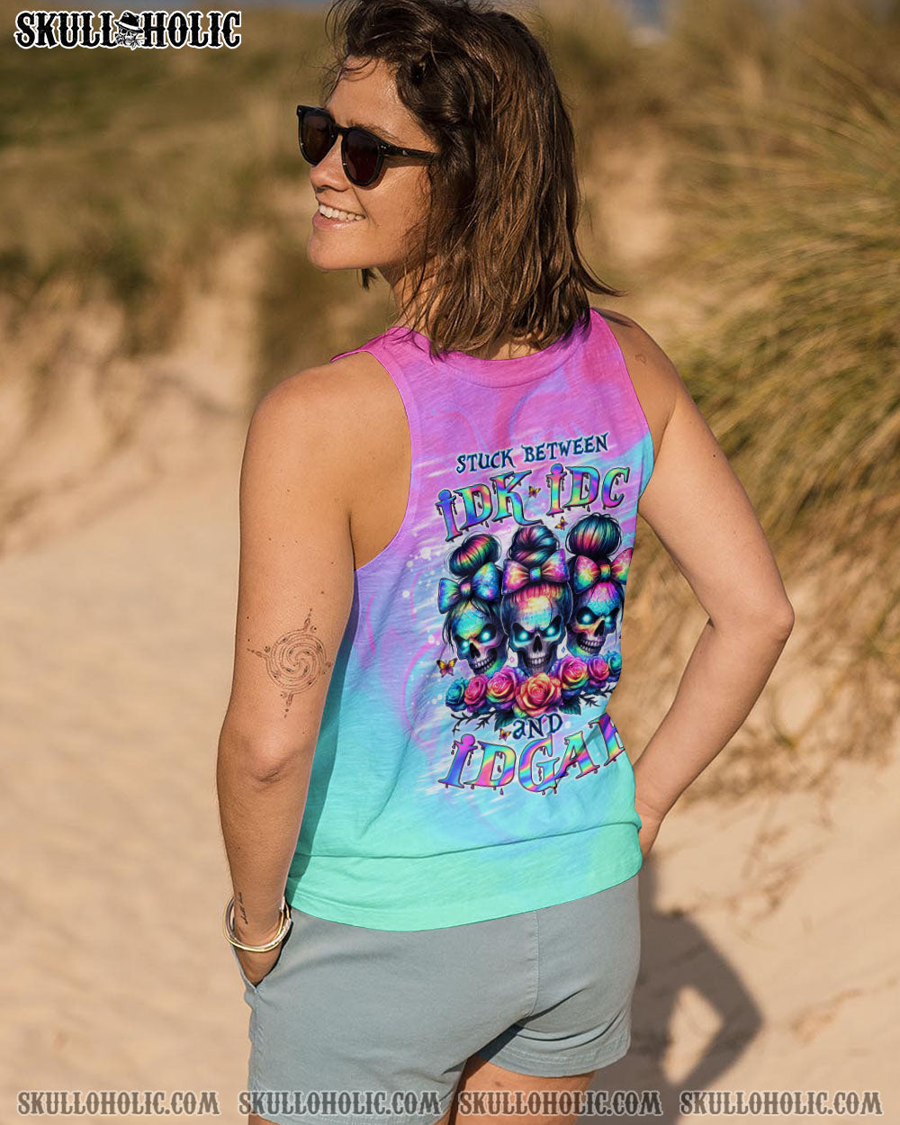 BLISSCORNERS MY GIVE A F IS BROKEN MESSY BUN ALL OVER PRINT