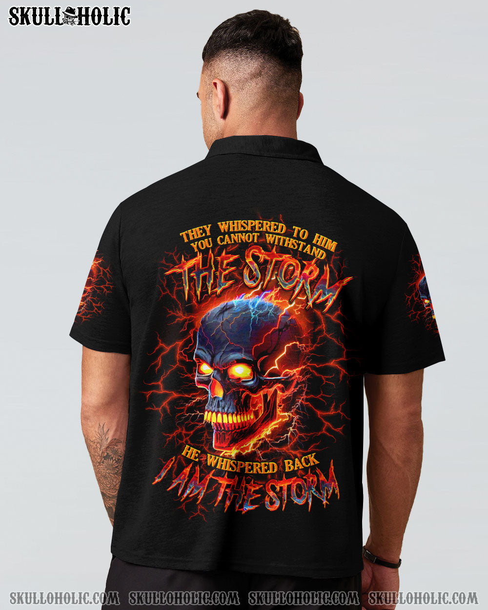 BLISSCORNERS I AM THE STORM SKULL ALL OVER PRINT