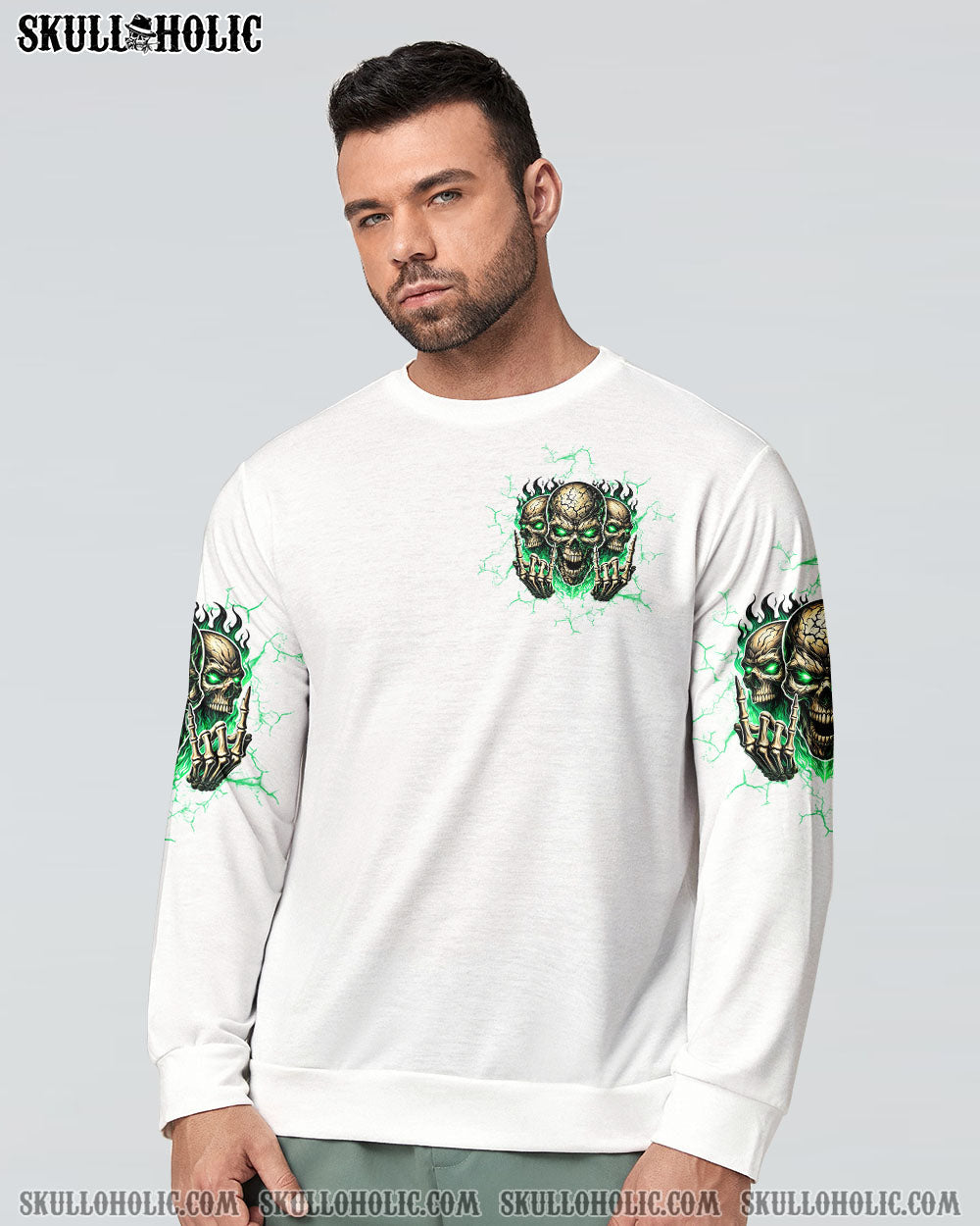 BLISSCORNERS I DO WHAT I WANT SKULL FIRE ALL OVER PRINT