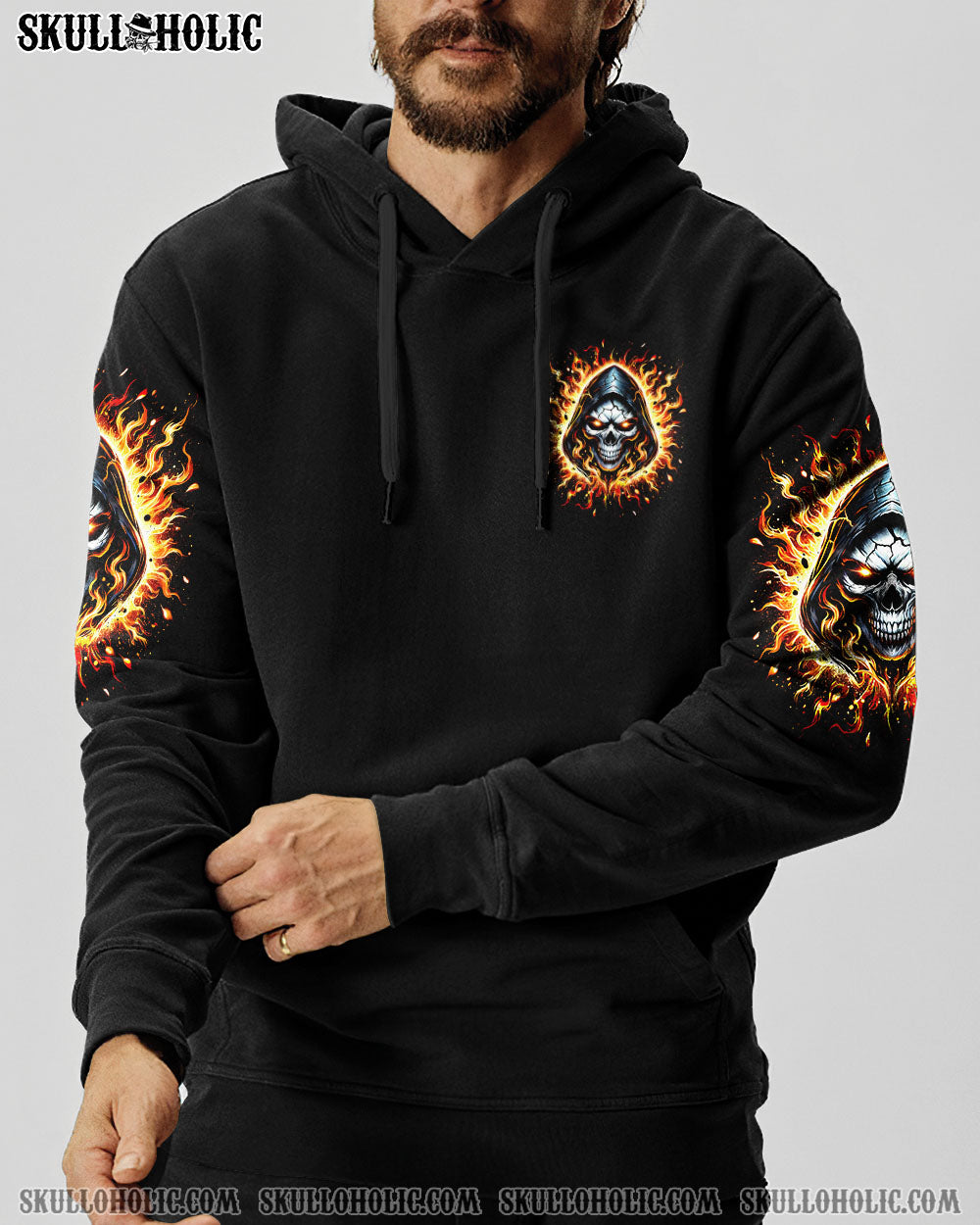 BLISSCORNERS HURT MY DAUGHTER OR MY SON REAPER ALL OVER PRINT