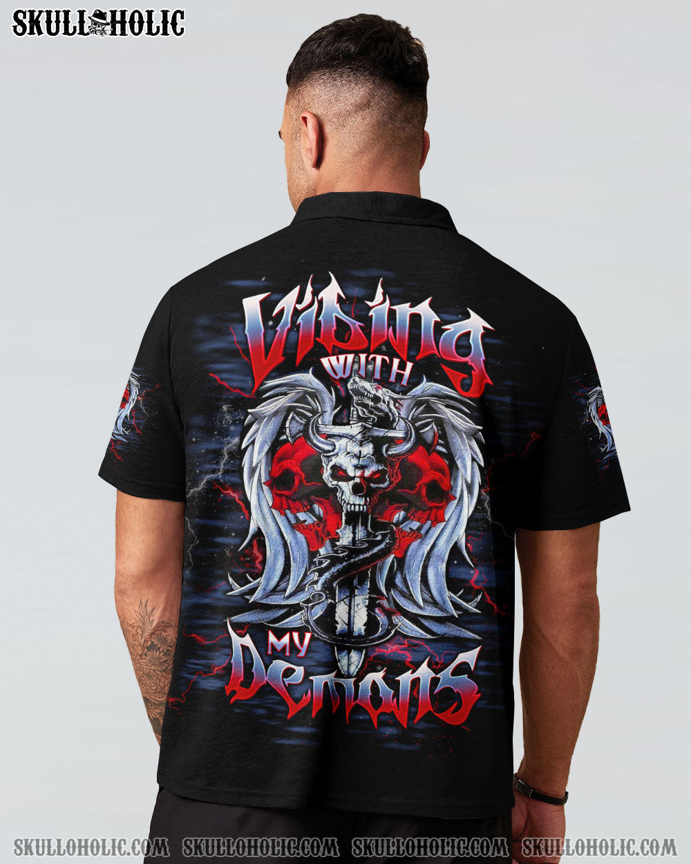 BLISSCORNERS VIBING WITH MY DEMONS ALL OVER PRINT