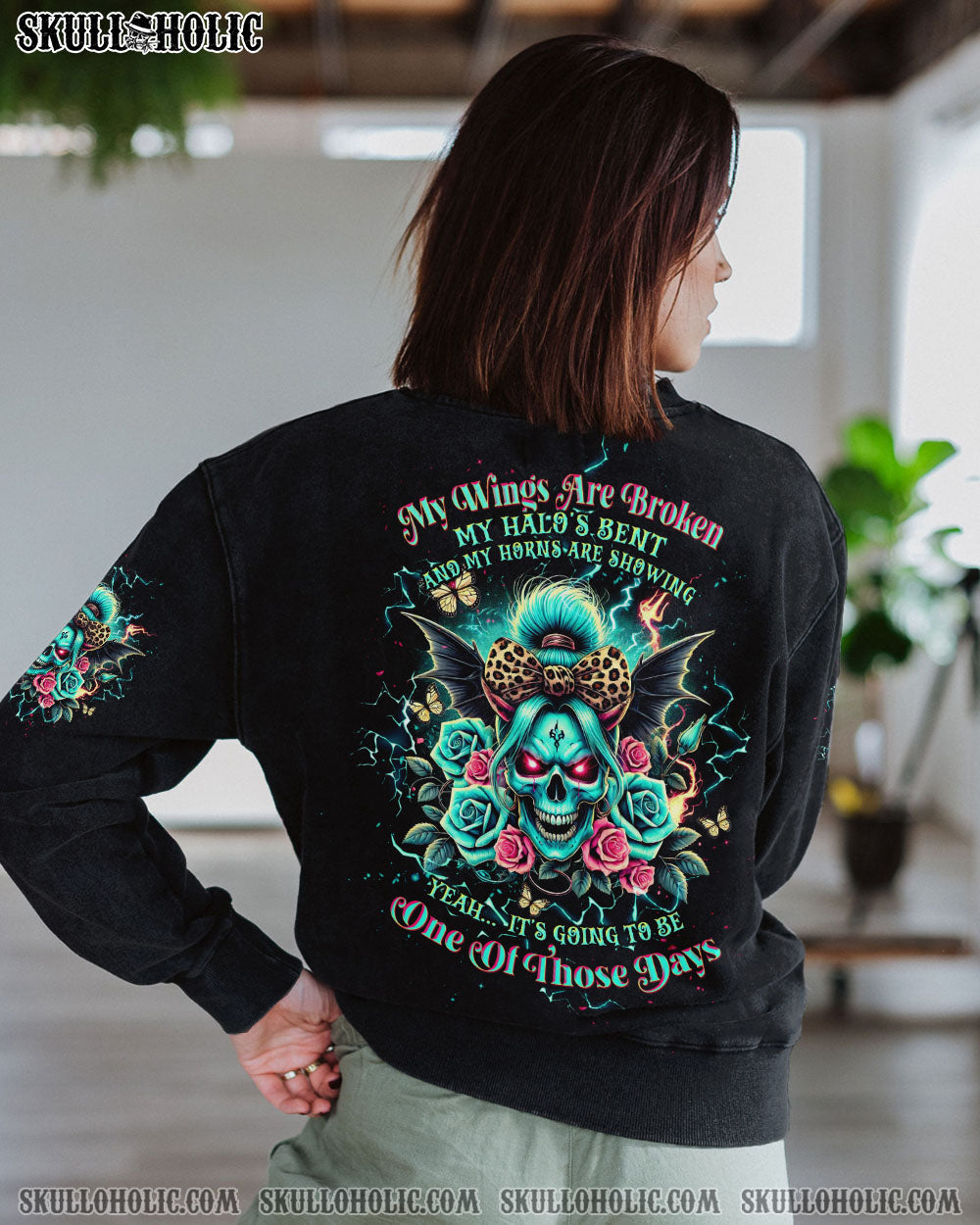 BLISSCORNERS I AM WHO I AM YOUR APPROVAL ISN'T NEEDED MESSY BUN ALL OVER PRINT