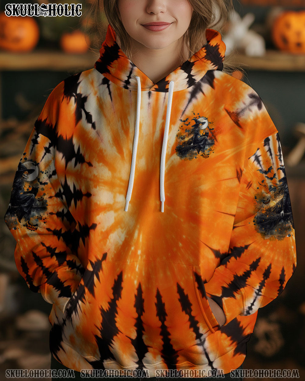 BLISSCORNERS HOCUS POCUS WITCH HALLOWEEN ALL OVER PRINT