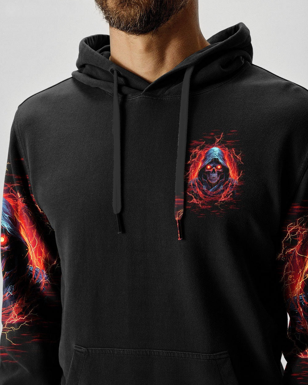 BLISSCORNERS NOT EVERYONE LIKES ME SKULL REAPER ALL OVER PRINT