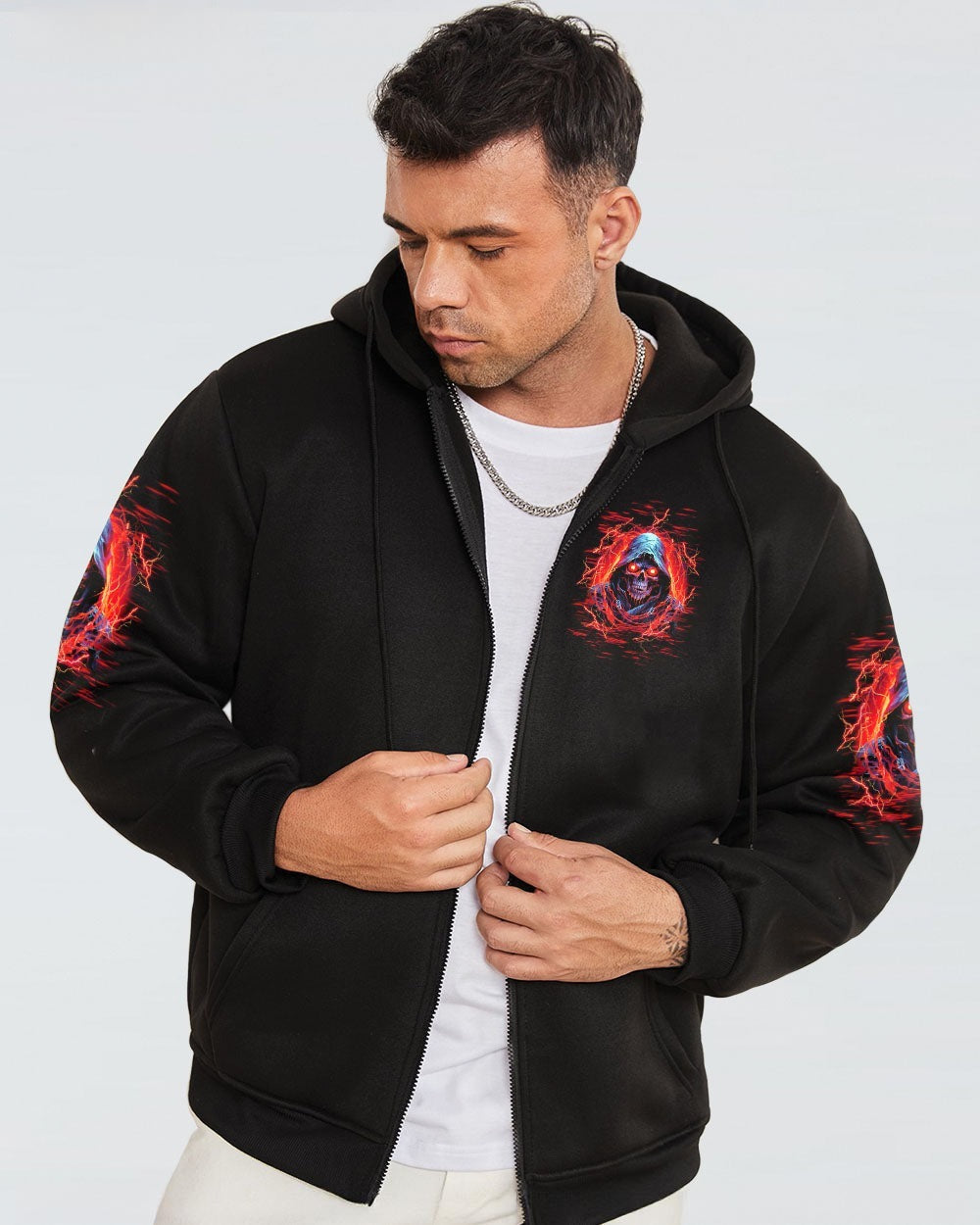 BLISSCORNERS NOT EVERYONE LIKES ME SKULL REAPER ALL OVER PRINT