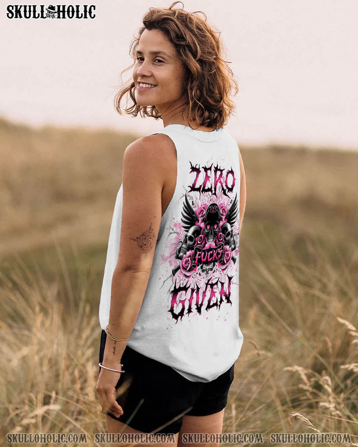 BLISSCORNERS ZERO F GIVEN ROSE SKULL ALL OVER PRINT