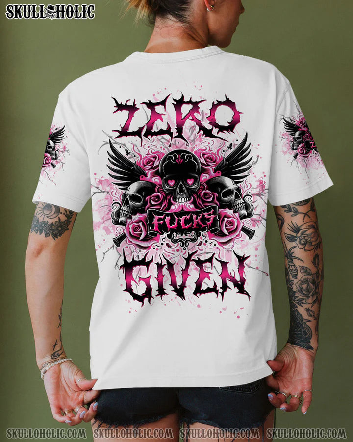 BLISSCORNERS ZERO F GIVEN ROSE SKULL ALL OVER PRINT