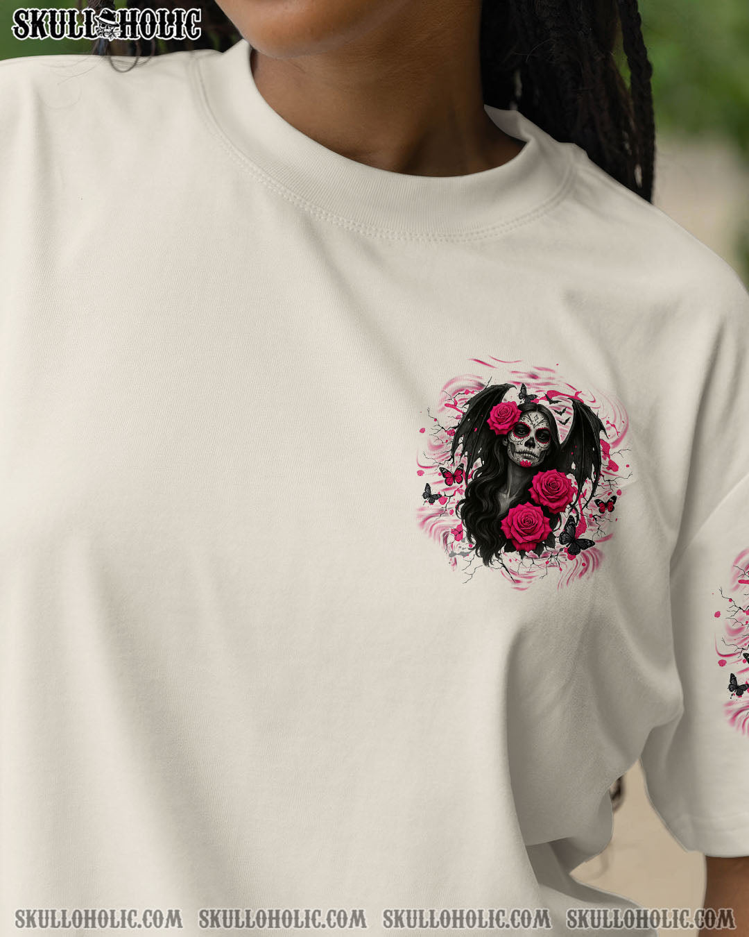 BLISSCORNERS I AM THE STORM SKULL LADY ALL OVER PRINT