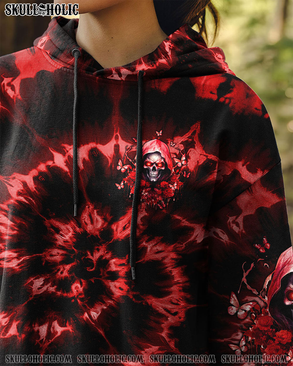 BLISSCORNERS JUDGE ME WHEN SKULL REAPER ROSE ALL OVER PRINT