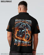 BLISSCORNERS BIKER BY BIRTH REBEL BY CHOICE SKULL ALL OVER PRINT