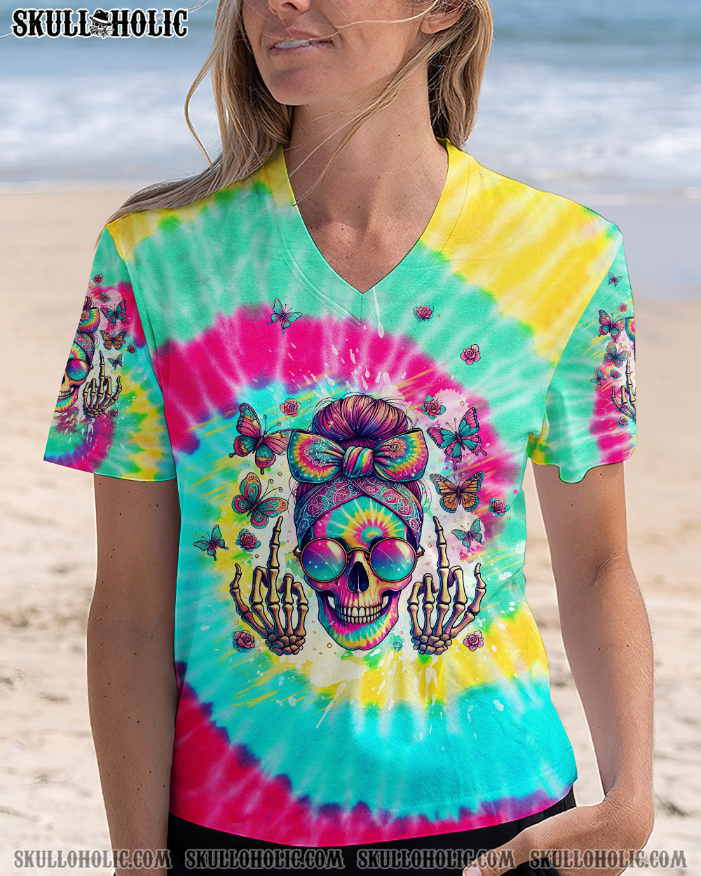 BLISSCORNERS I AM WHO I AM YOUR APPROVAL ISN'T NEEDED MESSY BUN ALL OVER PRINT