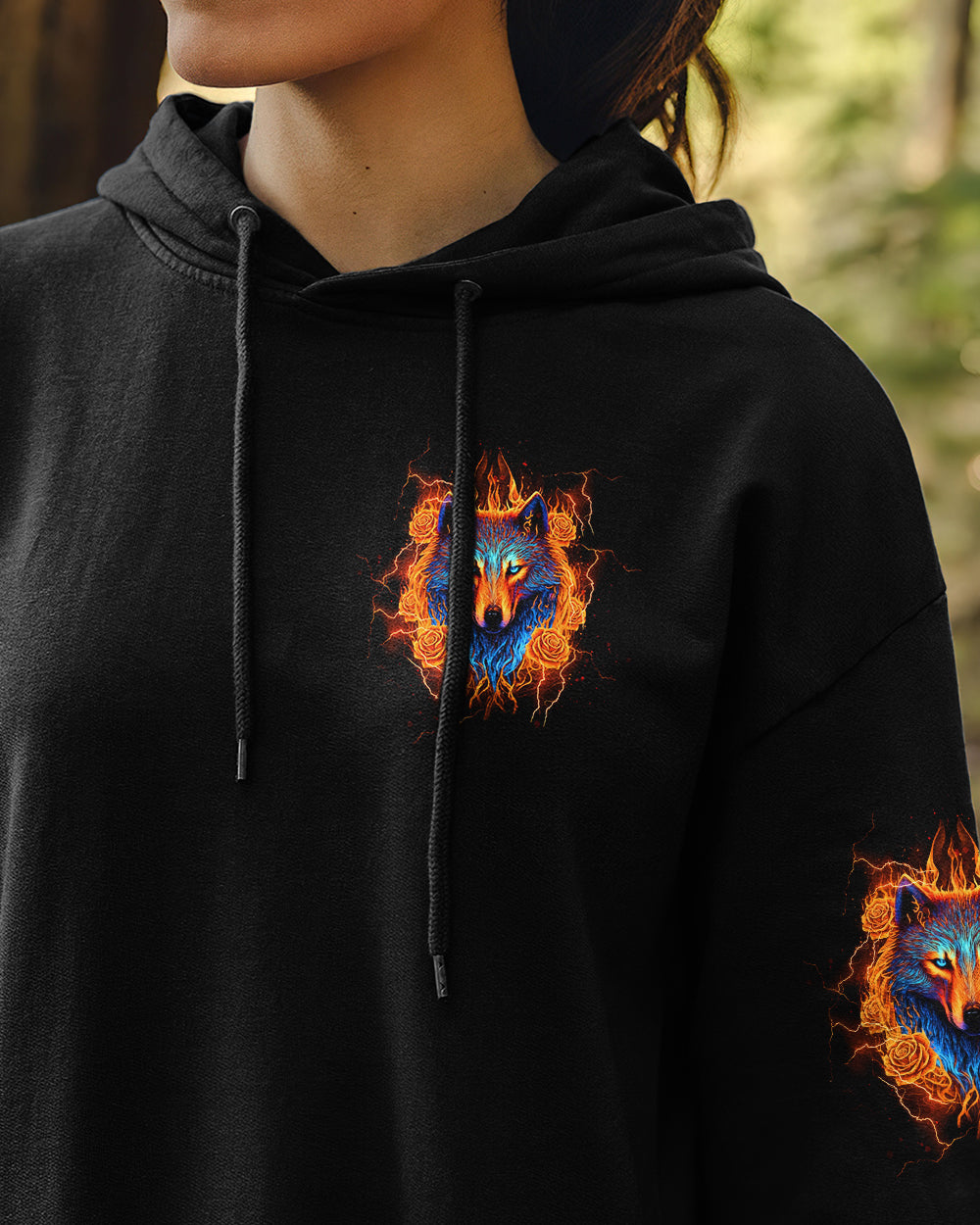 BLISSCORNERS IT'S LIKE MY MOM ALWAYS SAID WOLF  ALL OVER PRINT