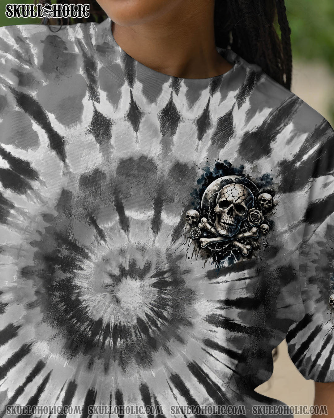 BLISSCORNERS HELLO DARKNESS MY OLD FRIEND TIE DYE ALL OVER PRINT
