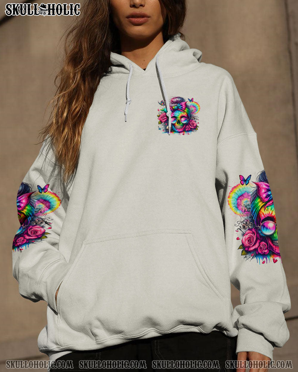 BLISSCORNERS KARMA FAIRY MESSY BUN ALL OVER PRINT