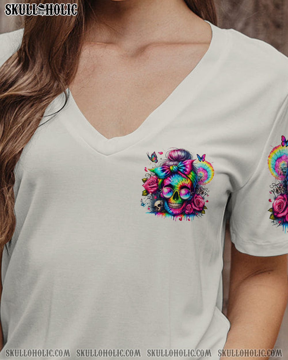 BLISSCORNERS KARMA FAIRY MESSY BUN ALL OVER PRINT