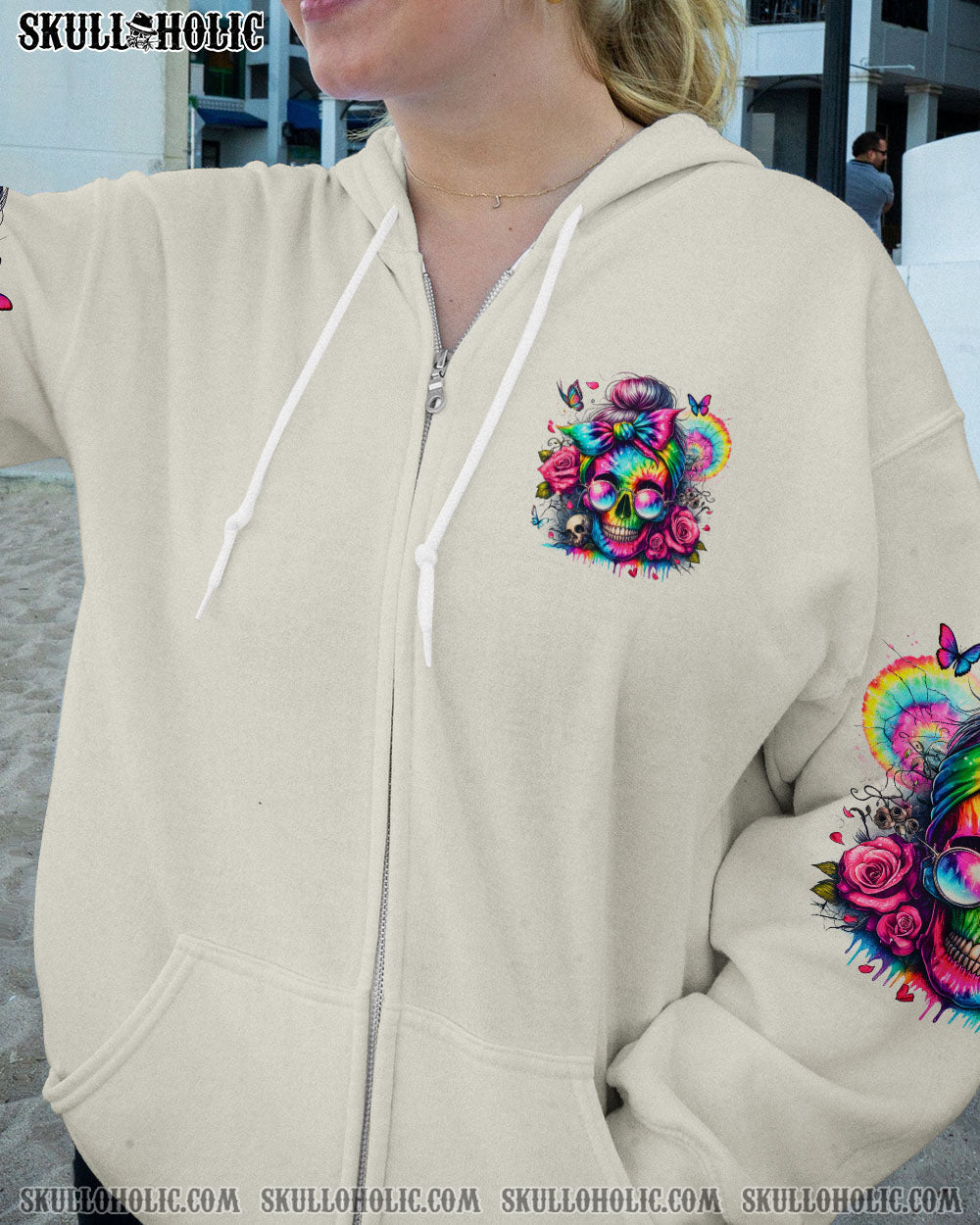 BLISSCORNERS KARMA FAIRY MESSY BUN ALL OVER PRINT
